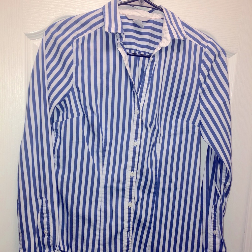 H&M Long Sleeve Blouse Size 8